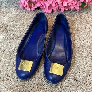 Giuseppe Zanotti Flats (Royal Blue)